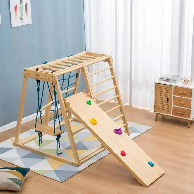 

Children's Indoor Climbing Wall Frame Climber Ladder Frame for Baby and Toddler
