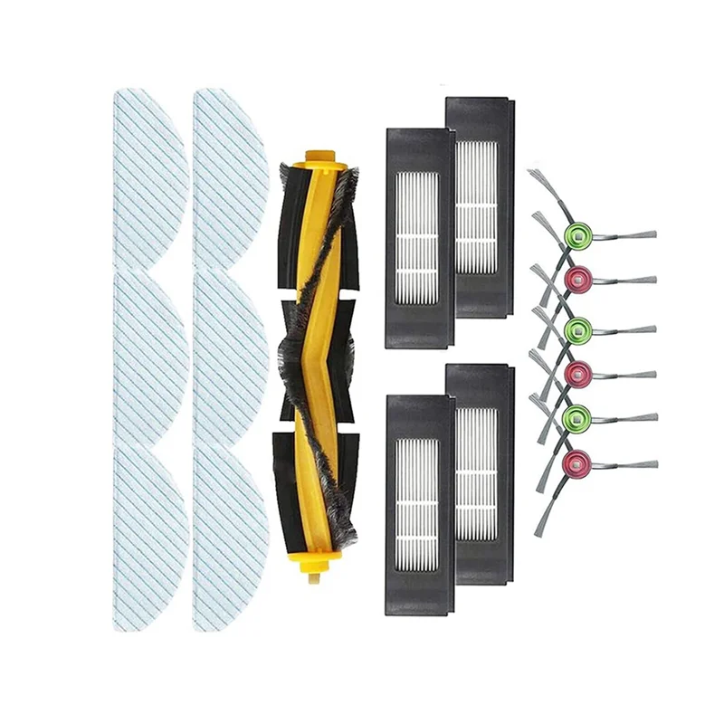 ABZA-交換部品/アクセサリー 34 個パック Yeedi Vac 2 Pro 掃除機スペアパーツと互換性あり