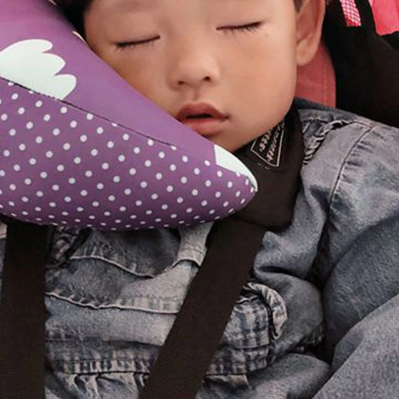 Baby Neck Support Headrest Cushion Car for Seat Belt Pillow Sleep Pillow Travel