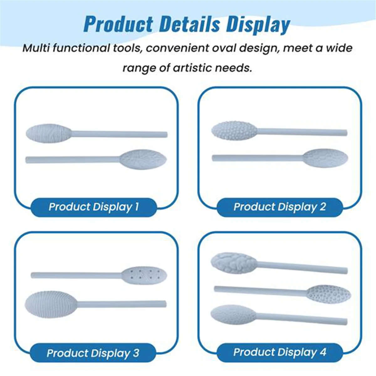 AA98 2set Clay Art Texture Tool Set for Tile and Ceramic Modeling,Ceramic Tools Kit Pottery Tools