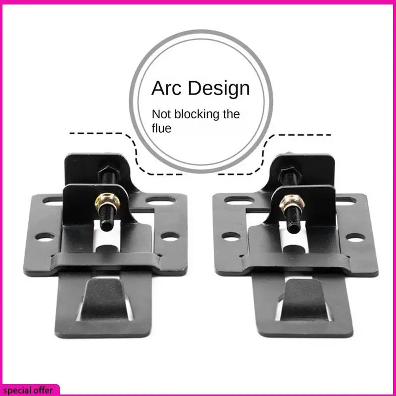 

A65Z Range Hood Mounting Bracket Can Be Adjusted Up And Down Lifting Hook Universal Hanger Universal Accessories