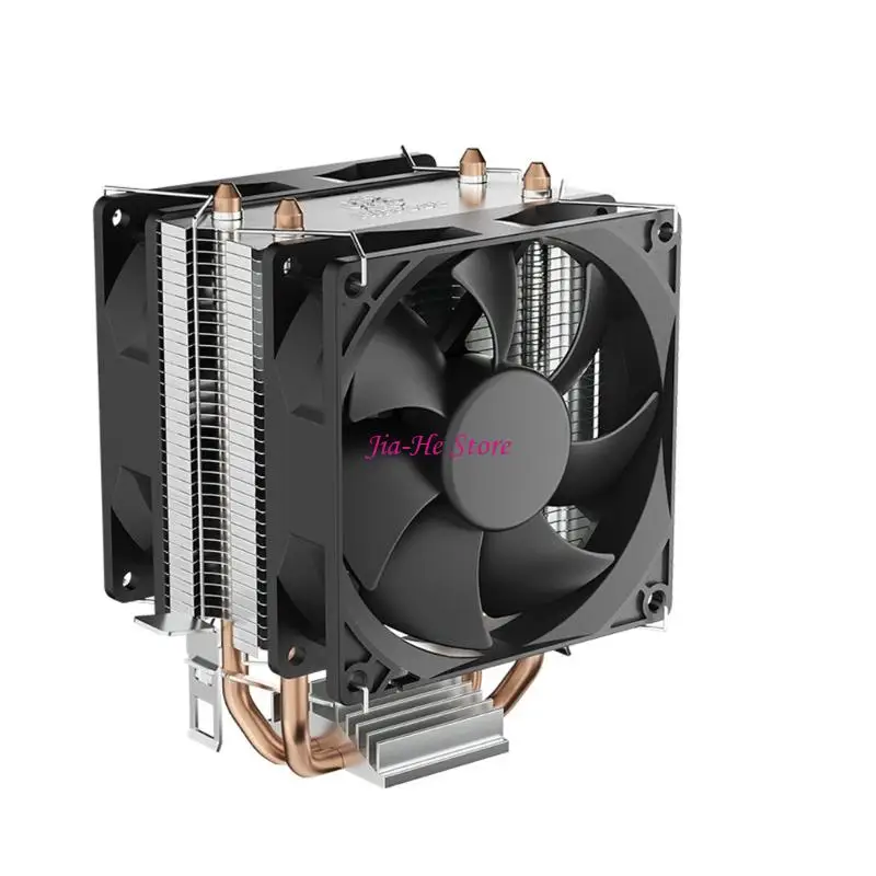 Heatpipes CPU Air Cooling Fan 4PIN PWM Processor Cooling Fan For LGA 775 1700 1851 115X 1200 PC Radiator Accessories 83CF