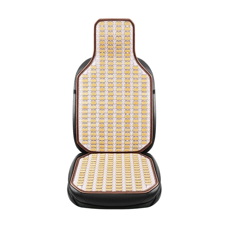 

Bamboo Slice Car Cuion Summer Mahjong Cool Pad Small Waist Universal Main Co-Driving Mat Comfortable Car s