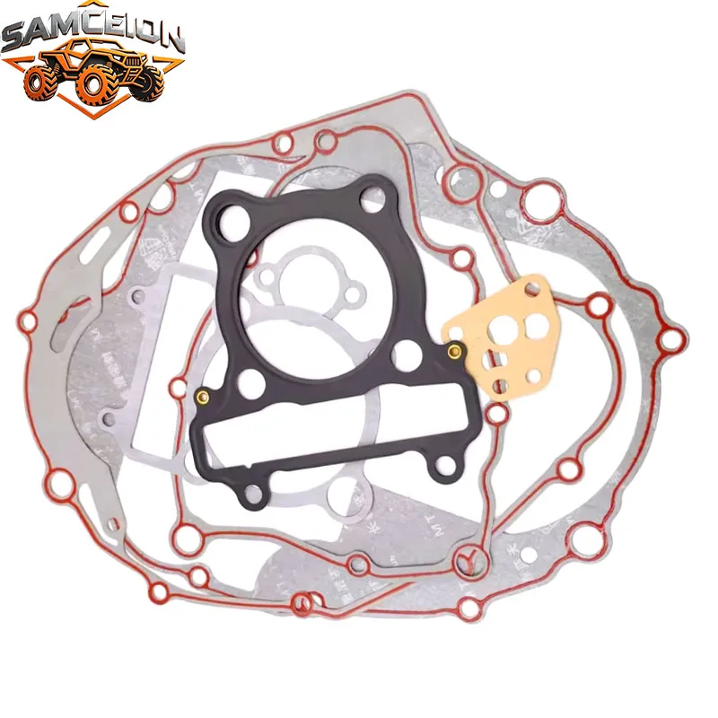 Engine Gasket kit For Jianshe ATV JS250 BASHAN Loncin 250CC ATV 250 JS171MM LC171 ,Quad Parts P/N:FG-101000-0 FG-200801-0