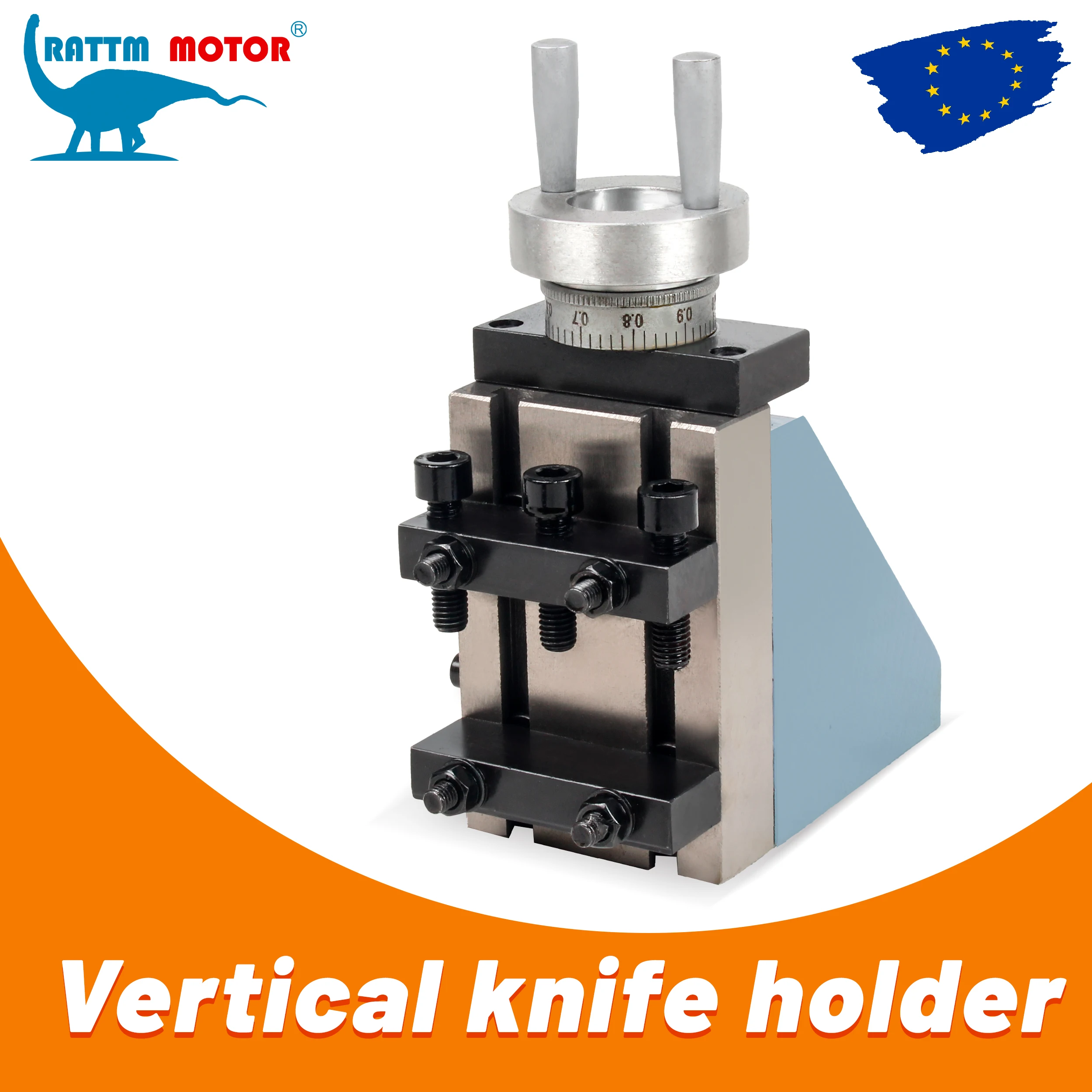 

【DE stock】Vertical Tool Holder for WM210V Milling Attachment Mini Lathe Accessories
