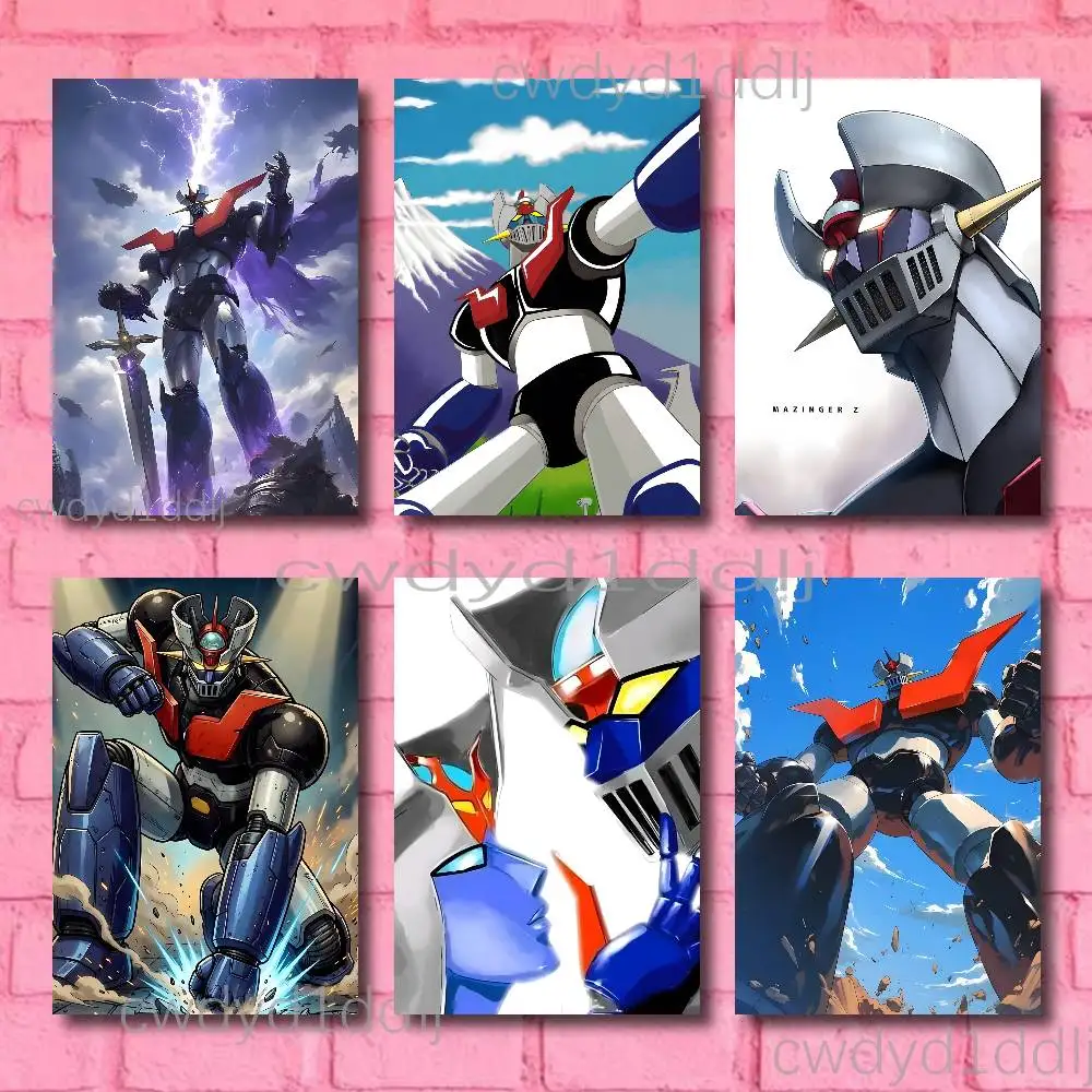 M-Mazinger Tranzor Z Poster Gallery Home Decoration Wall Stickers Living Room Bedroom Gifts