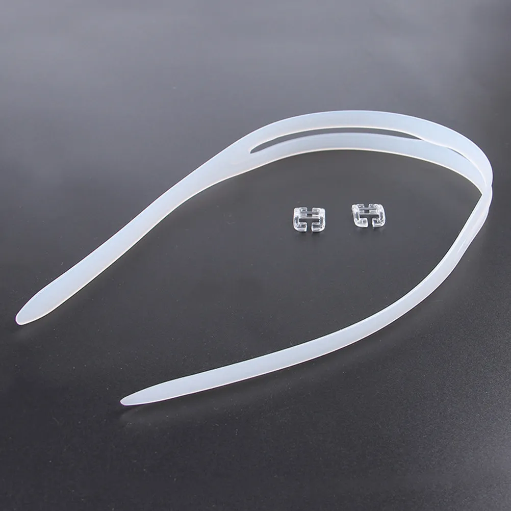 

2 комплекта нескользящих регулируемых шнурков для плавательных очков, ремешок-цепочка для надежной фиксации очков