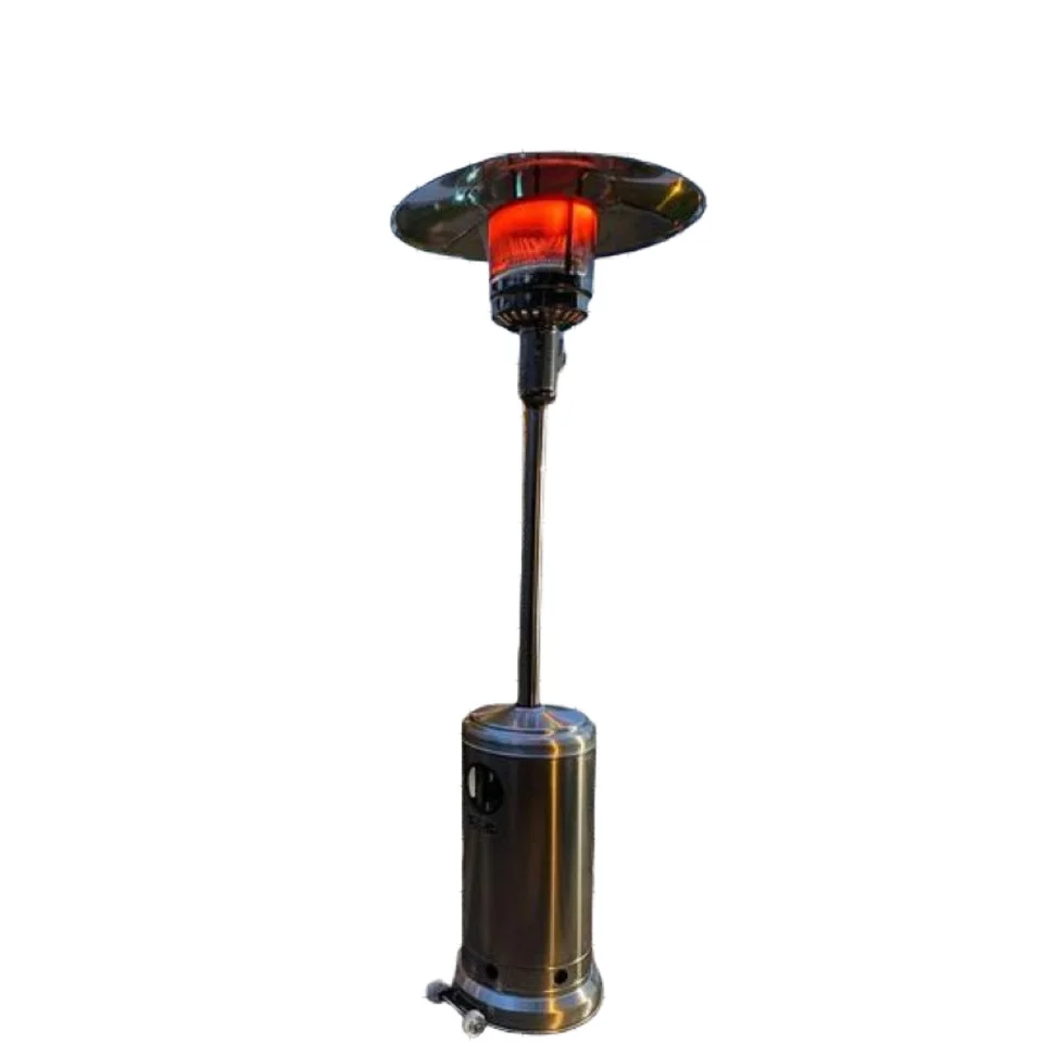 EASTSTOVE 50,000 BTU Outdoor Stainless Steel Patio Heater Rust-Resistant Portable for Household Use