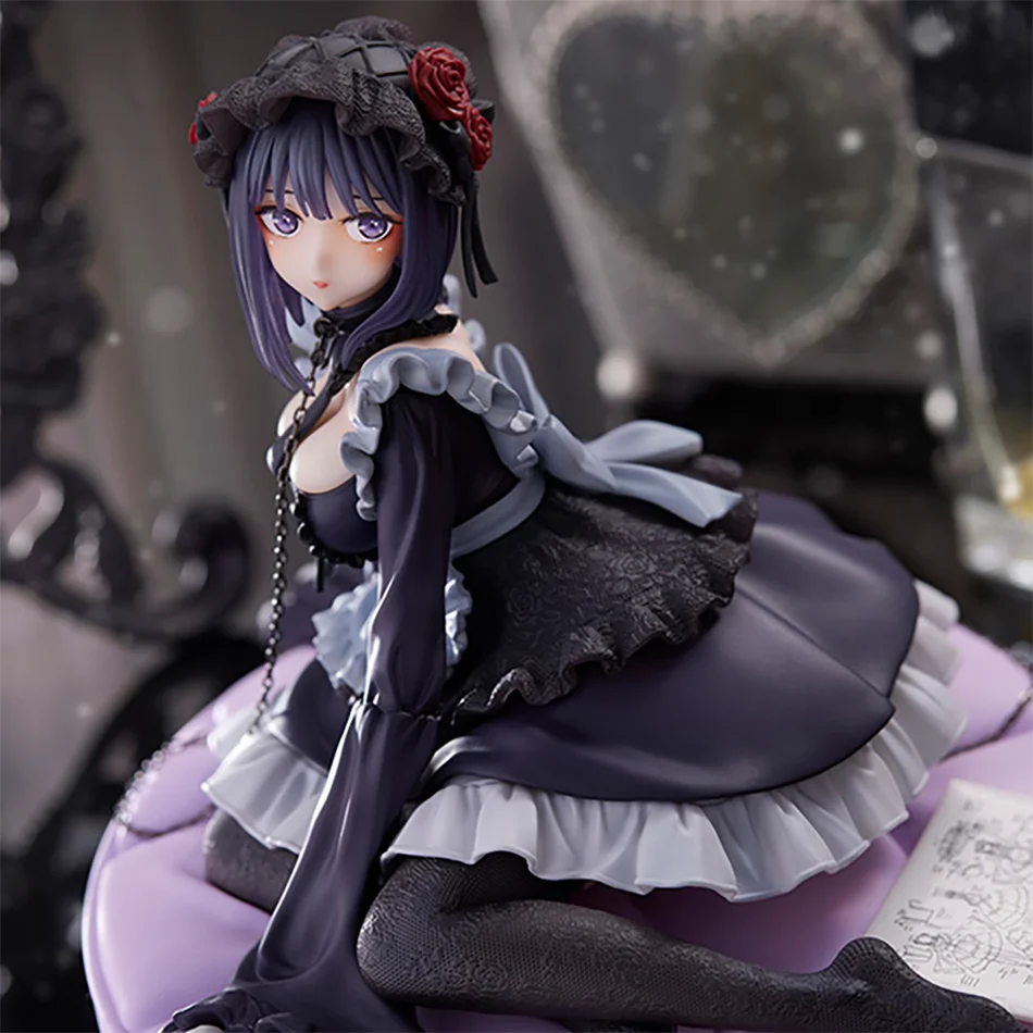 ฟิกเกอร์อนิเมะ Hot My Dress-Up Darling ชุดแม่บ้านสีดำ คิตากาวะ มาริน ของสะสม โมเดลตั้งโต๊ะ ของเล่น ของขวัญ