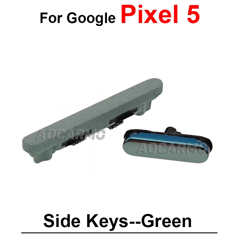 For Google Pixel 5 6 6Pro Power On Off Volume Buttons Side Keys Replacement Parts