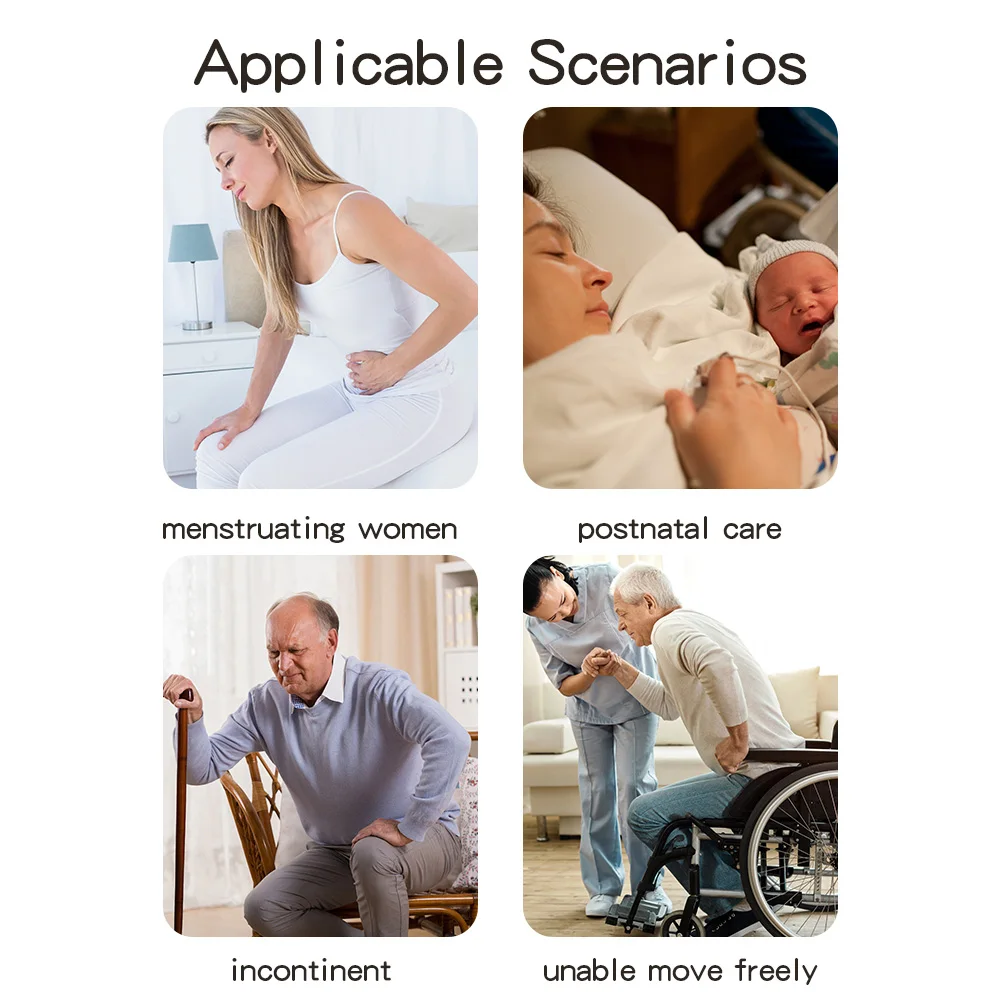 3 قطعة منصات الحيض بطانة الجرافين تدفق ثقيل قابلة لإعادة الاستخدام قابل للغسل منديل صحي لسلس البول والنساء الحوامل #3