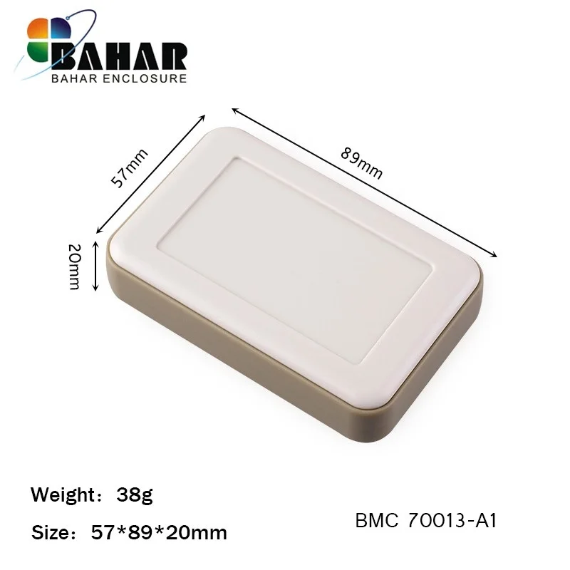 Bahar Hand-Held Enclosure ABS Plastic Housing Wire Junction Box Instrument Case Model BMC 70013 handheld plastic Enclosure box