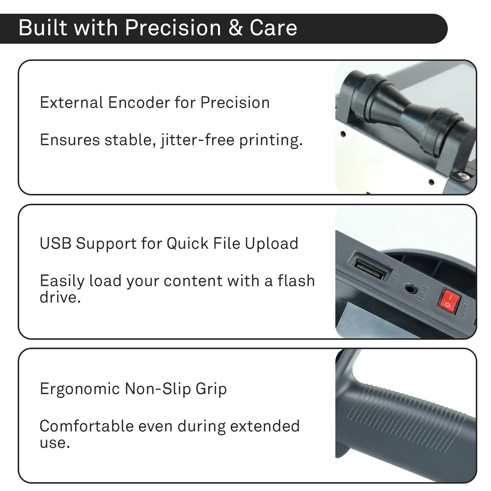Новое обновление, портативная беспроводная высокоскоростная машина для кодирования 12,7 мм, интеллектуальный струйный принтер CIJ для банок, картонных бумажных стаканчиков