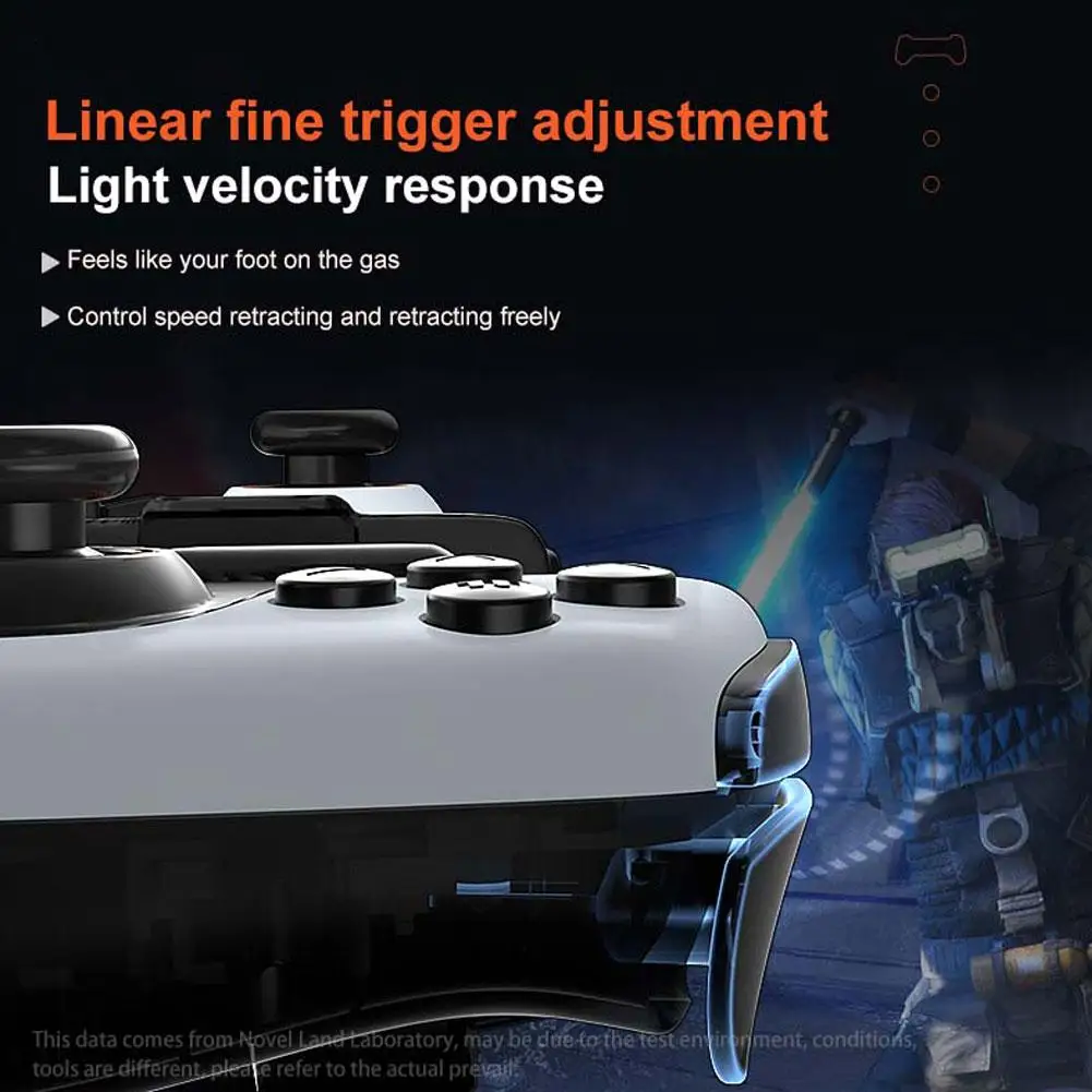 Poignée de jeu télescopique pour téléphone portable, conception de dissipation thermique, semi-conducteur, Android, iOS, commutateur, contrôleur de jeu Bluetooth, D6n4
