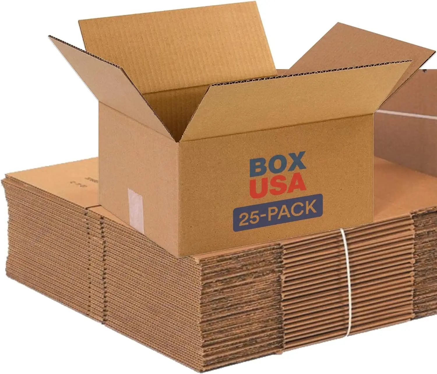 

Картонные коробки из гофрированного картона 12x10x6 дюймов, 25 штук в упаковке, для транспортировки, переезда и хранения, прочная оптовая упаковка