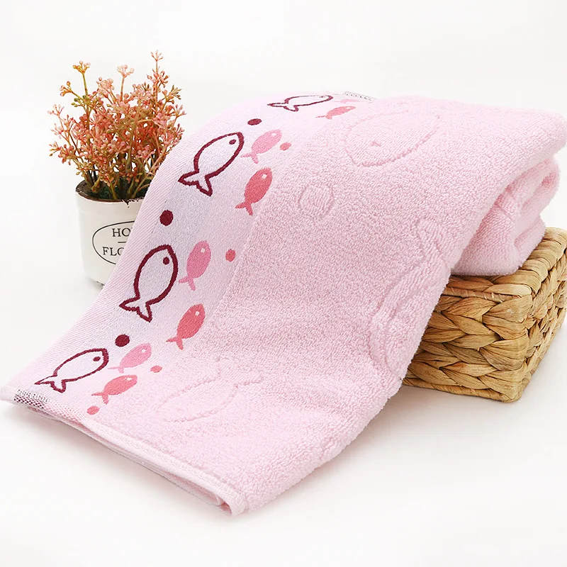 33x73cm Cotton soft towels bathroom skin-friendly face towel hand towel home hair towel portable outdoor beach towel as gifts