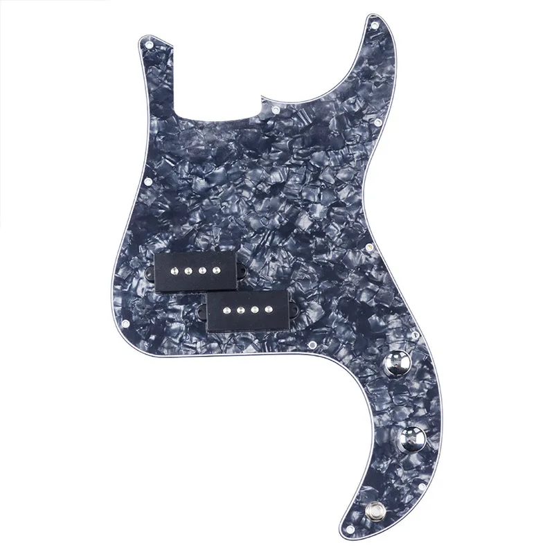 Electric Bass Front Cover Anti Scratch Pickguard Panel, Stringed Instrument Replacement Scratch Plate Bass Accessories