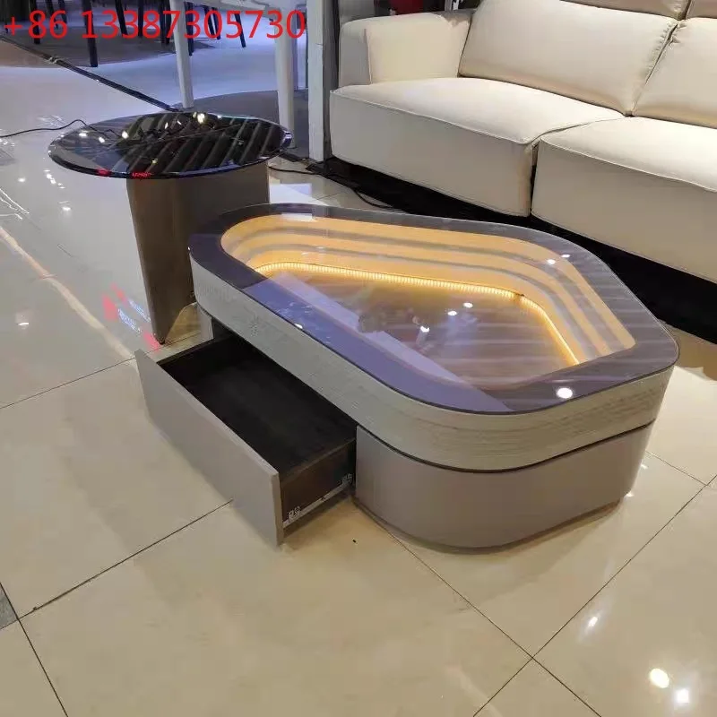 

Итальянская минималистичная гостиная, журнальный столик, тумба под телевизор, комплект мебели для дома, современный, легкий люкс, высококлассный.