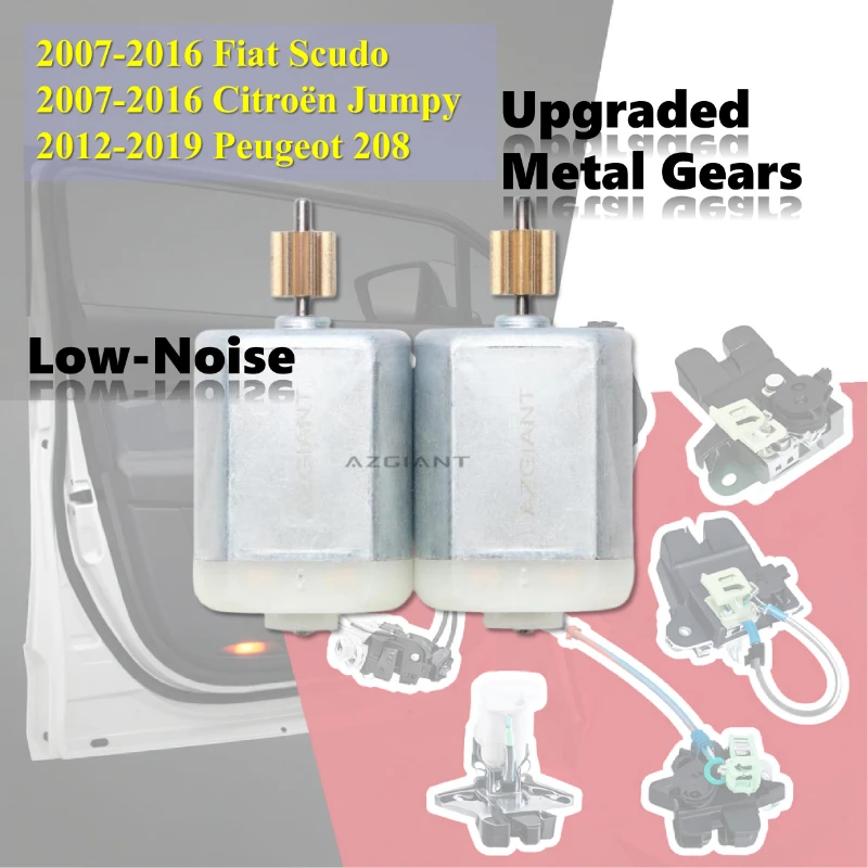 

Motor for For Peugeot 308 508 5008 Citroën C3 Door Lock Replacement 12000-20000 RMP 9812500980 9688080580