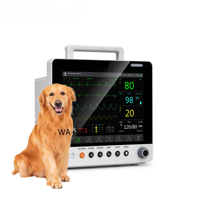 with Wave Line Storage and Playback for Diagnosis Patented  Pressure and Body Temperature