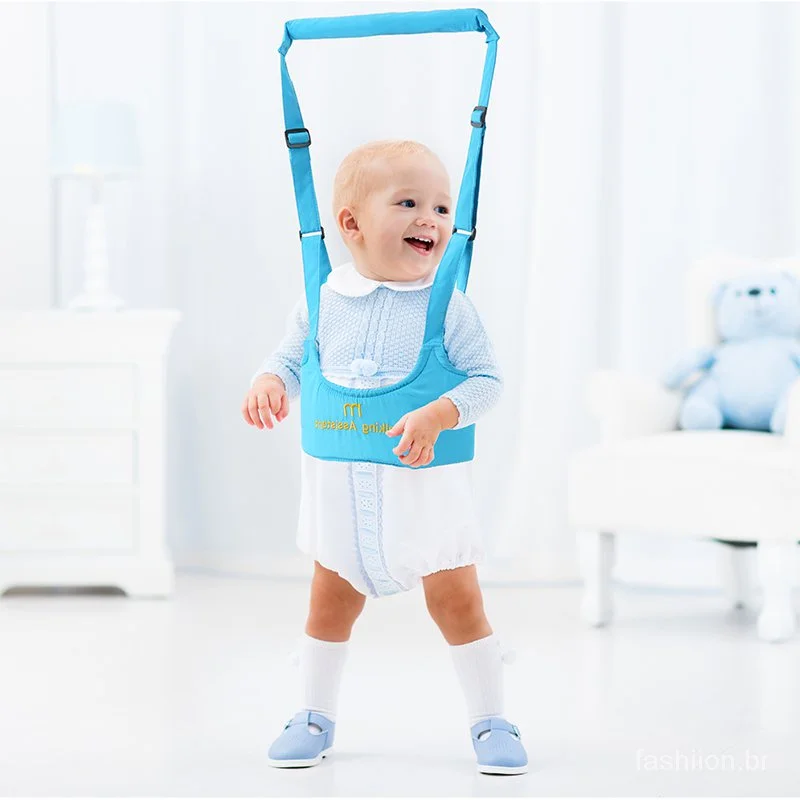 Adjustable Baby Walking Harness Toddler Harness Assistant Belt for Learning Walk Easy-to-Wear Walking Learning Helper Boys Girls