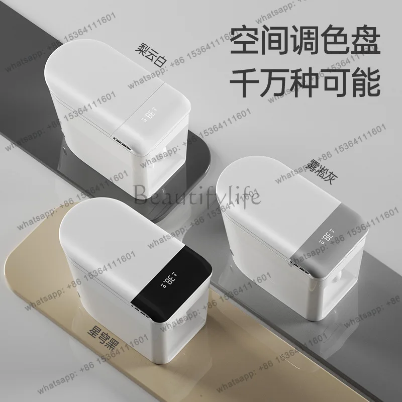 Smart toilet Fully automatic household large-sized integrated instant toilet without water pressure limit