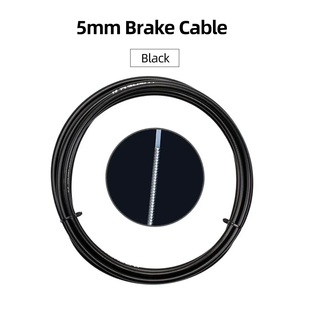 3m Fiets Remkabel/Shift Kabel Behuizing 4mm/5mm Fiets Remkabels Buis MTB Racefietsen Rem Shifter Derailleur Kabel Lijn - afbeelding 1