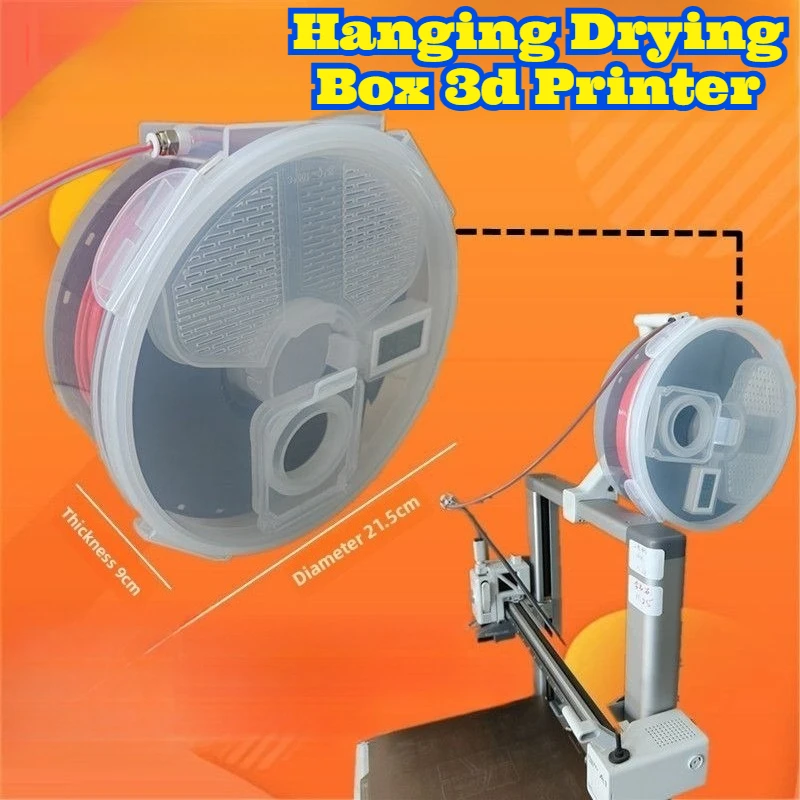 

3D Printer Filament Dry Box 1KG Filament Dry Storage Box Wall Mounted Dustproof Moistureproof Sealed Storage Container Keep 3D
