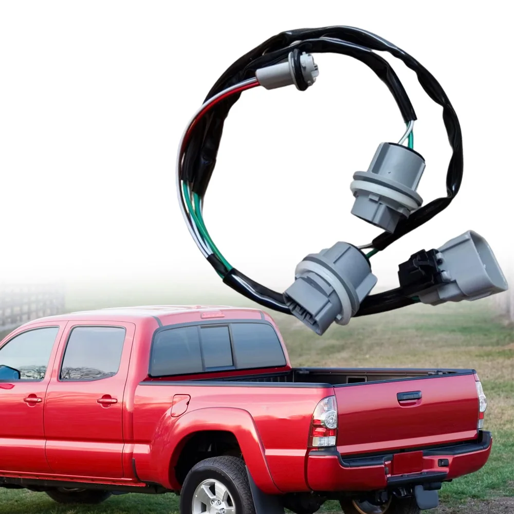 

5 Pins Rear Tail Light Lamp Socket Wiring Harness 81555-04150 For Toyota Tacoma 2005-2015 Car Accessories