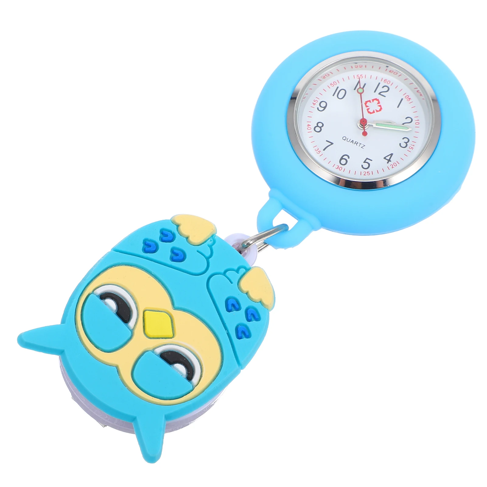 

Cute Silicone Pocket Watch Soft Rubber Nurse Hanging Watches Elastic Silicone Stretchable for Doctors Nurses Gifts