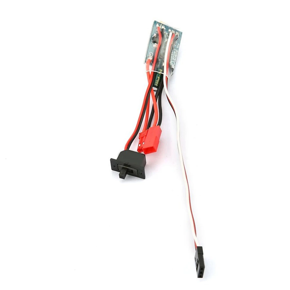 Micro ESC 20A 30A Brushed ESC RC ESC Elektrischer Geschwindigkeitsregler 2S 4~8V für DIY Mini 1/16 1/18 1/24 RC Auto Boot Panzer mit Bremse – Detail 19