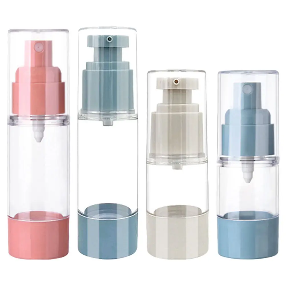 4Pcs Portable Travel Spray Bottles Wear-Resistant Refillable Empty Sub Bottles for Perfume Cosmetics Emulsion Mist Outdoor
