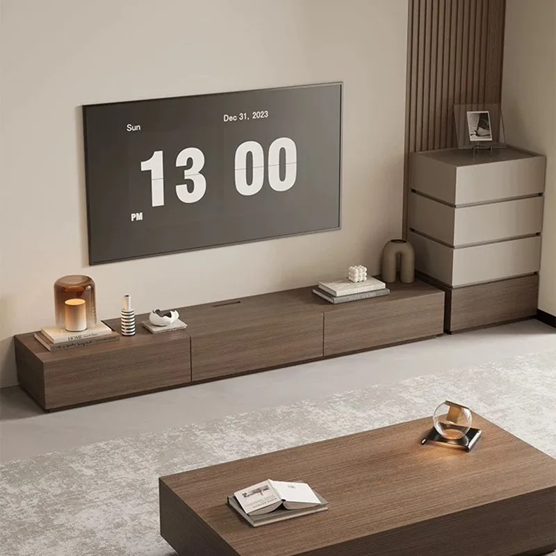 Nordic Aesthetic Tv Stands Replica Beauty Comfortable Mid Century Tv Table Gamer Individual Muebles Entrance Hall Furniture