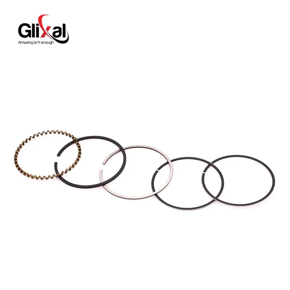 Glixal GY6 60cc139QMB 139QMA Engine 4-Stroke 44mm Piston Kit Rings for JONWAY LANCE VIP TANK EAGLE BAJA SCOOTER ATV