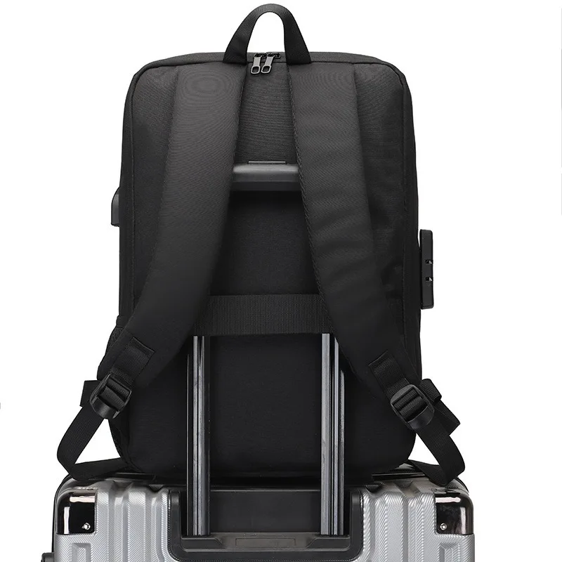 Hard shell bag casual and lightweight business backpack men's trendy cool backpack 15.6 inch anti-theft computer bag