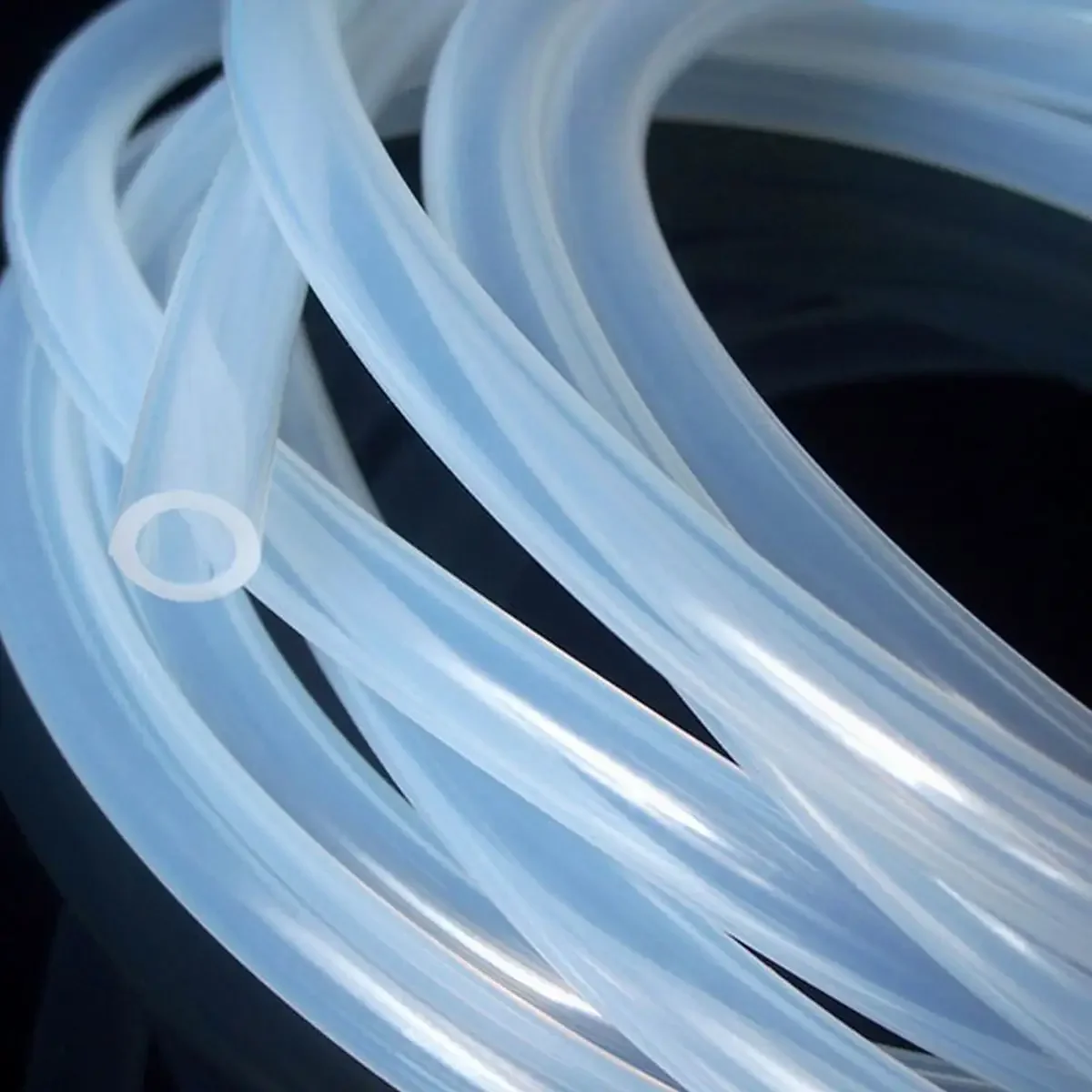 RC Nitro Car Fuel Gasoline Tubing Tube Clear Silicone Hose for 1/8 1/10 1/12 Truck Crawler Accessories, 100cm Long