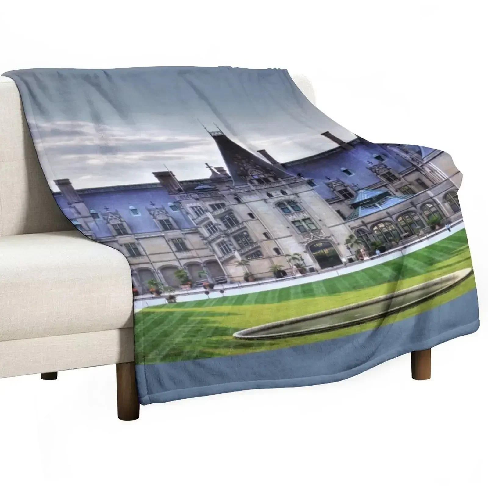 Biltmore Throw Blanket manga Plaid on the sofa Blankets