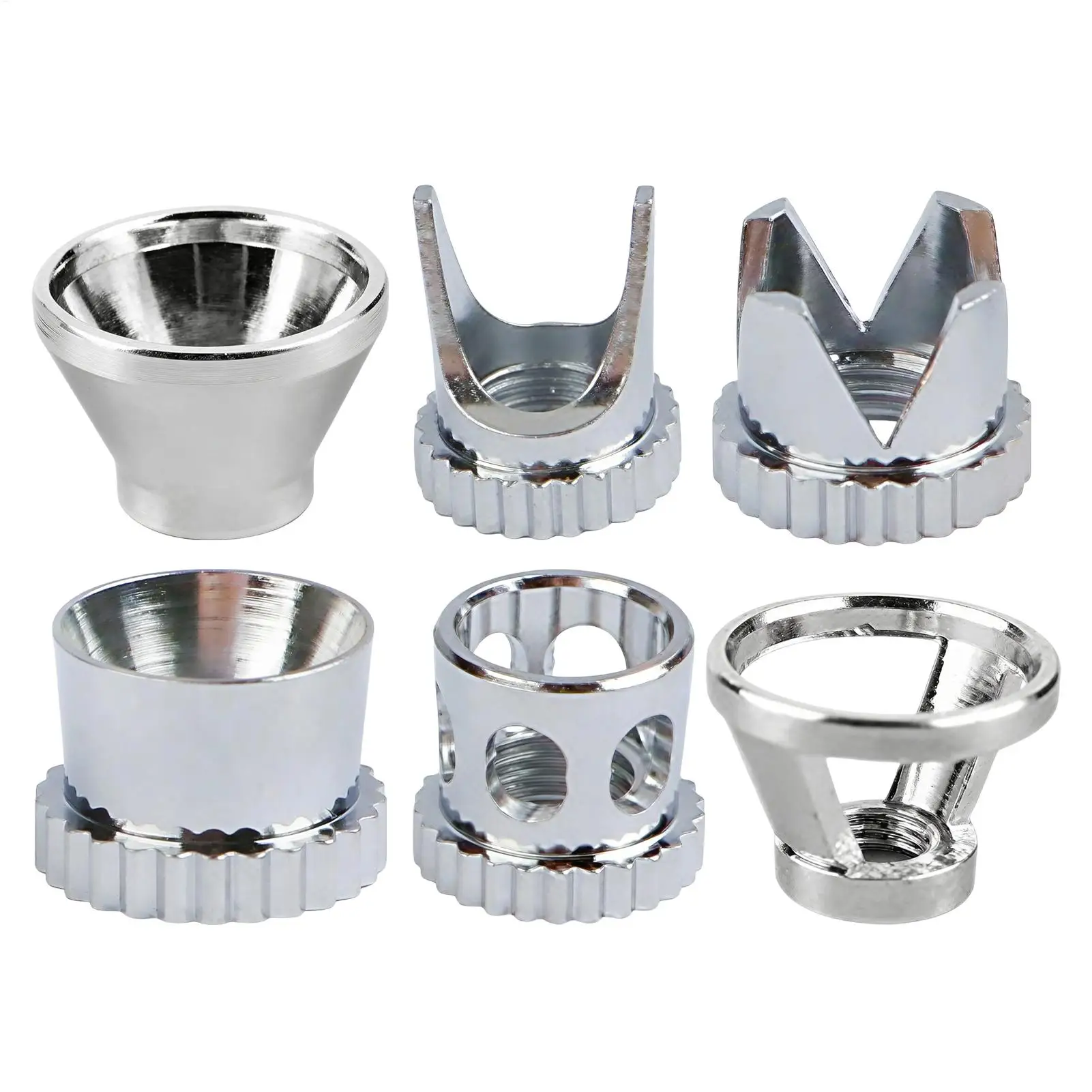 Airbrush Nozzle Cap Crown / Wide Mouth / Distance / Hollow / Flat / Tomahawk Cap Airbrush Distance Cap Spray Painting Supplies
