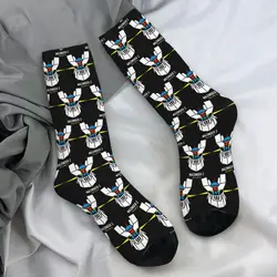 Mazinger Z Socks Modern Stockings Men's Soft Climbing Socks Autumn Design Non Slip Socks