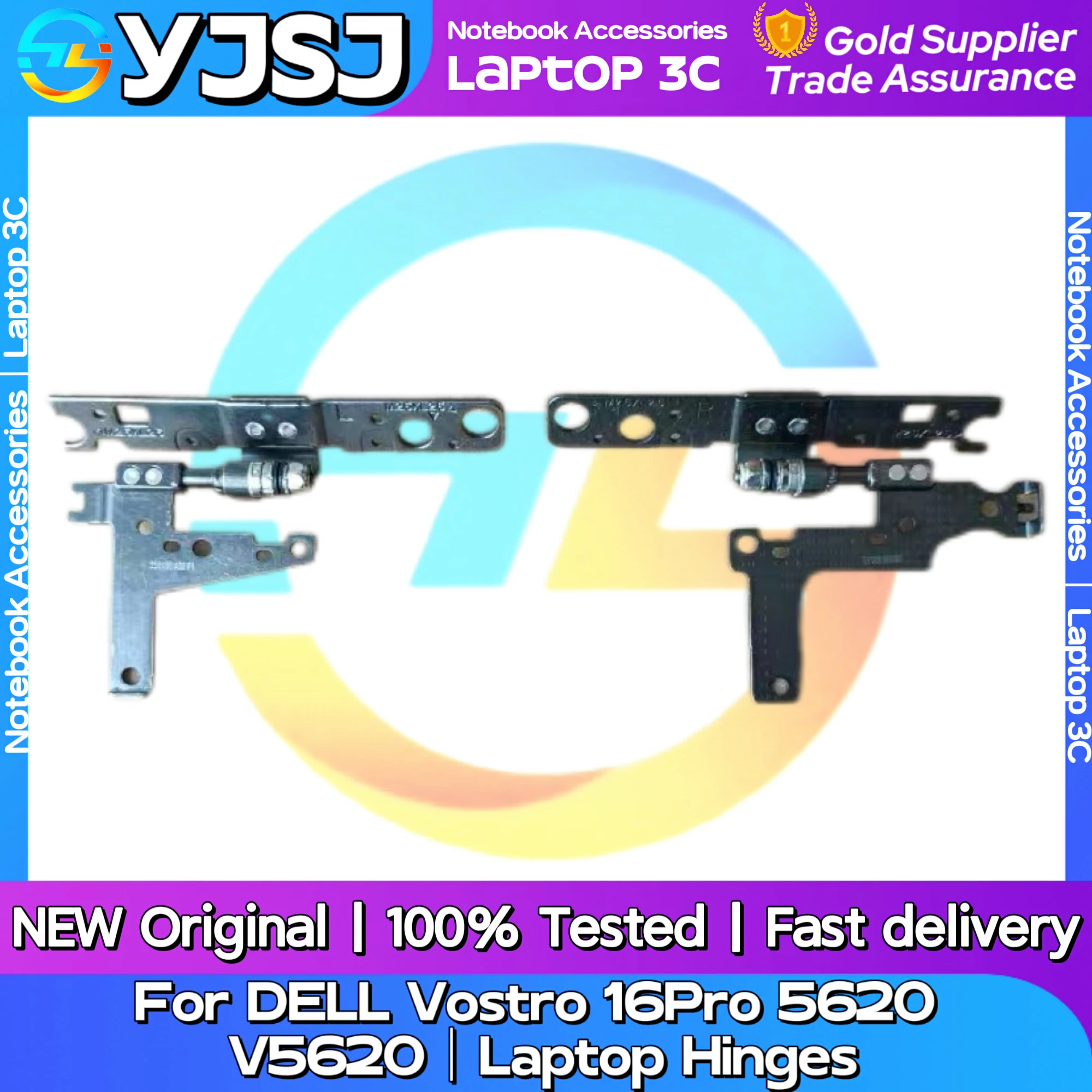 

New Original Laptop Notebook Hinges For DELL Vostro 16Pro 5620 V5620 built-in left and right Hinges LCD Screen Hinge