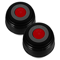 2pcs Insulated Water Bottle Lid Replacement 45Mm Leak Proof Universal Fit For 500Ml To 1200Ml Vacuum Flask Sippy Cup Top