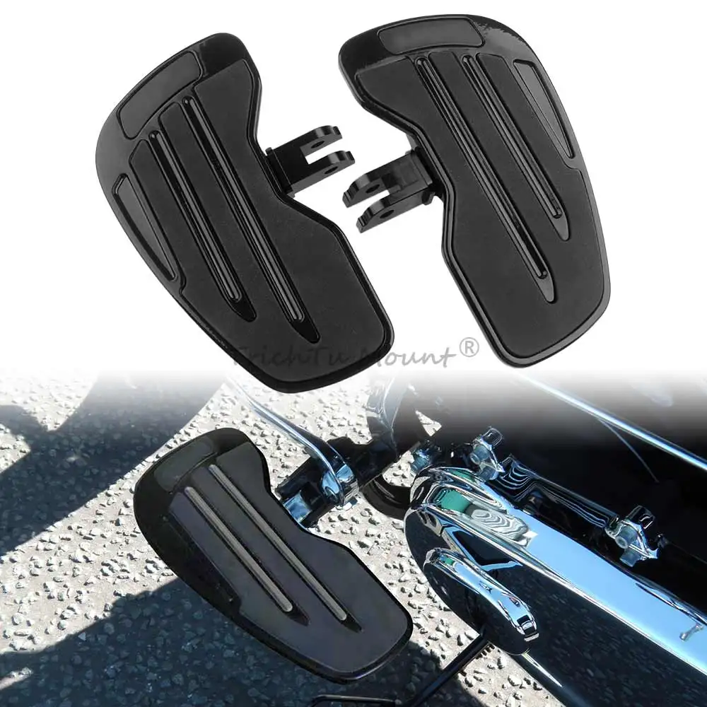 

Front Rider Footrest Pedal Wide Floorboard For Harley Softail Breakout Fat Street Bob Low Rider Sport Glide 2018+ Motorcycle