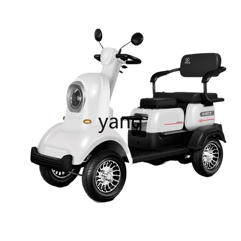 

YJQ electric four-wheeled elderly transportation home sightseeing car pick up and drop off battery car