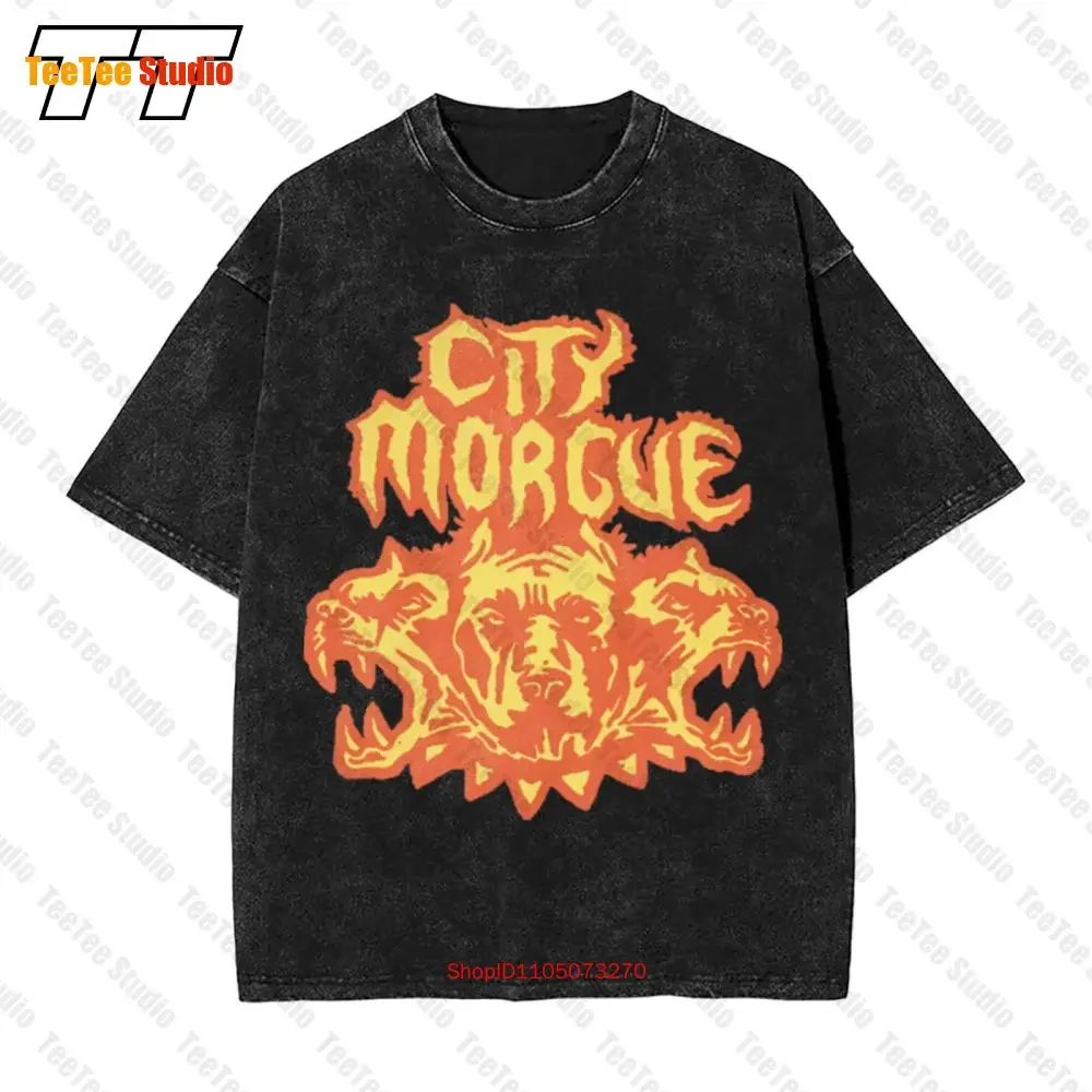 City Morgue Cerberus Vintage Oversized T-Shirt FQIC