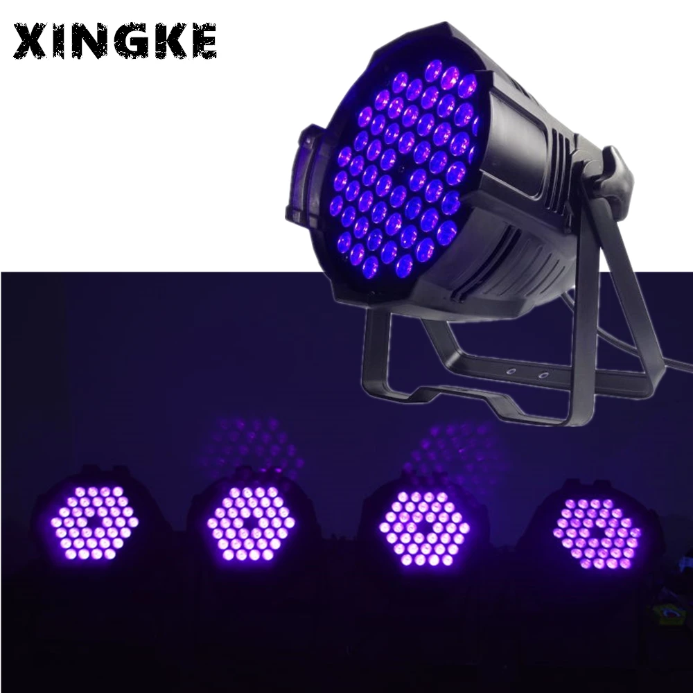 

4Pcs/Lot Dmx512 54*3W UV Led Par Light For Disco Dj Theater Wedding Stage Lights