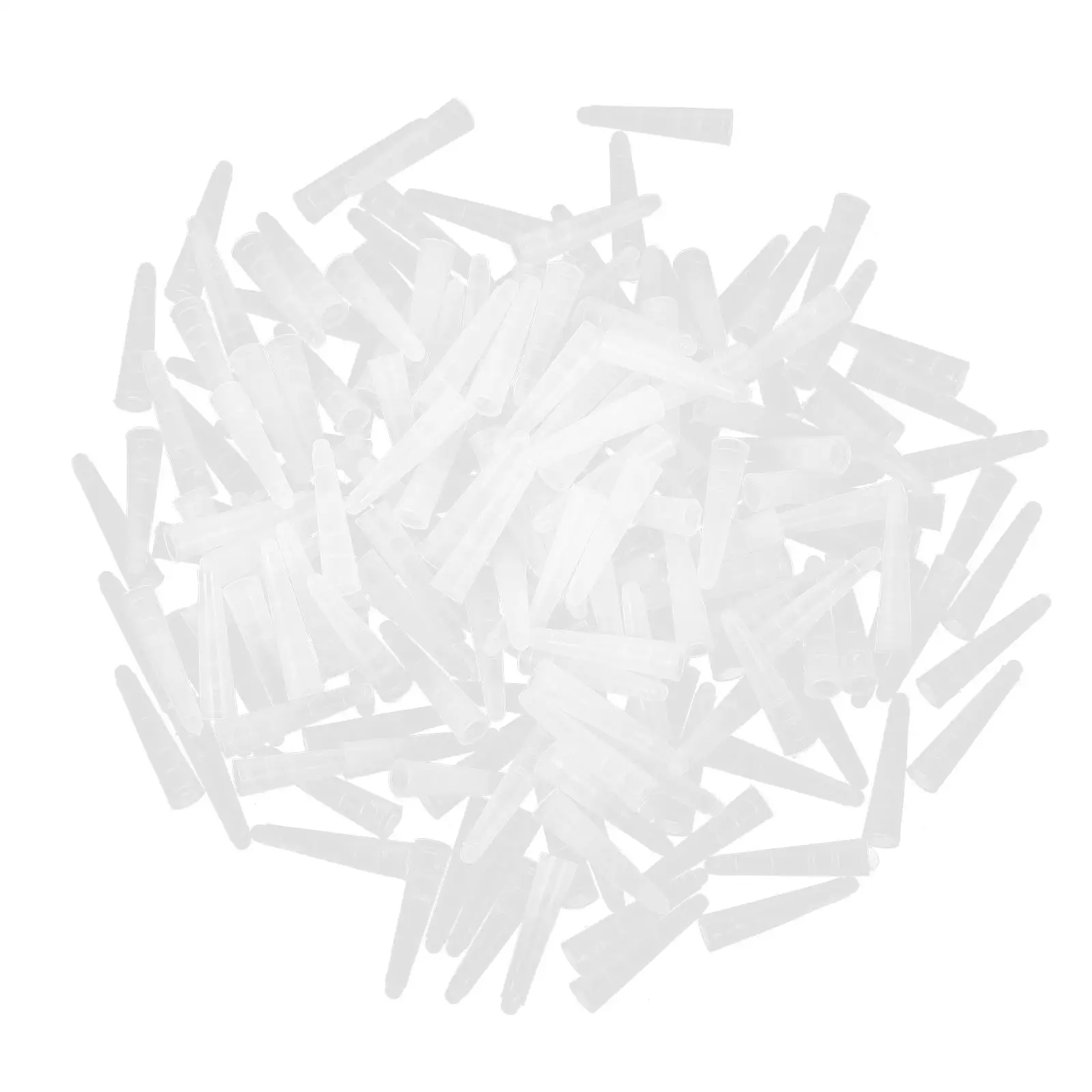 

200 Pcs Tweezers Headgear Tip Covers Silicone Crafting Professional Key Tips Protectors Sleeve Environmental