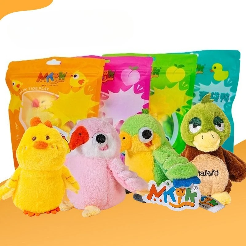 Flappy Parrot Stuffed Animal Plush Toy for Kids Electronic Animated Bird Shake Wings Rechargeable Lifelike Sound Touch Activated