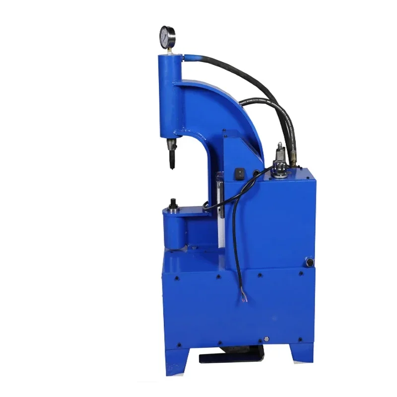 

Heavy duty electric hydraulic brake shoes riveting machine brake lining rivet machine