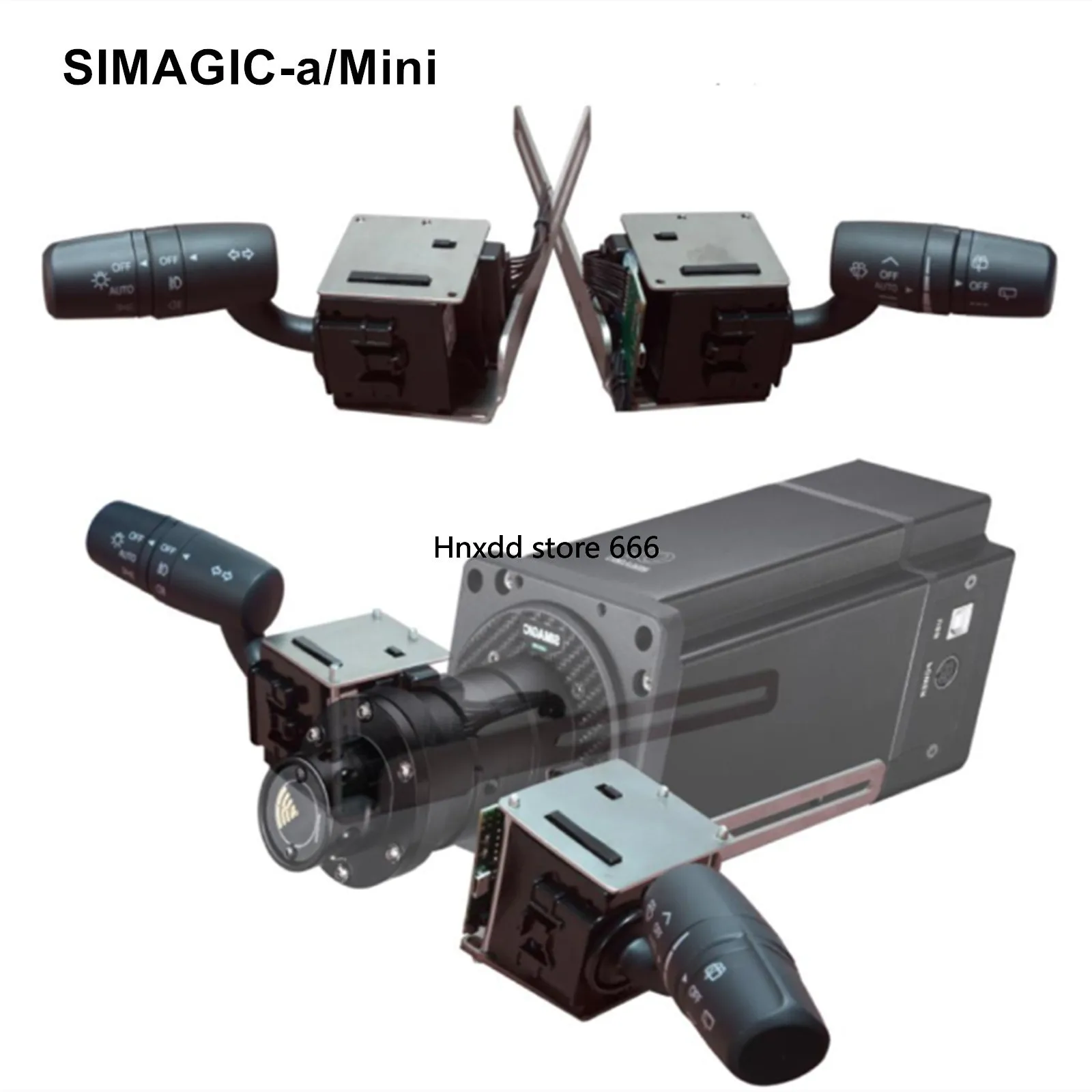 스티어링 휠 방향 지시등 와이퍼 스위치, 레이싱 시뮬레이터, SIMAGIC-M10 A/미니 시뮬레이터, ETS2 ATS