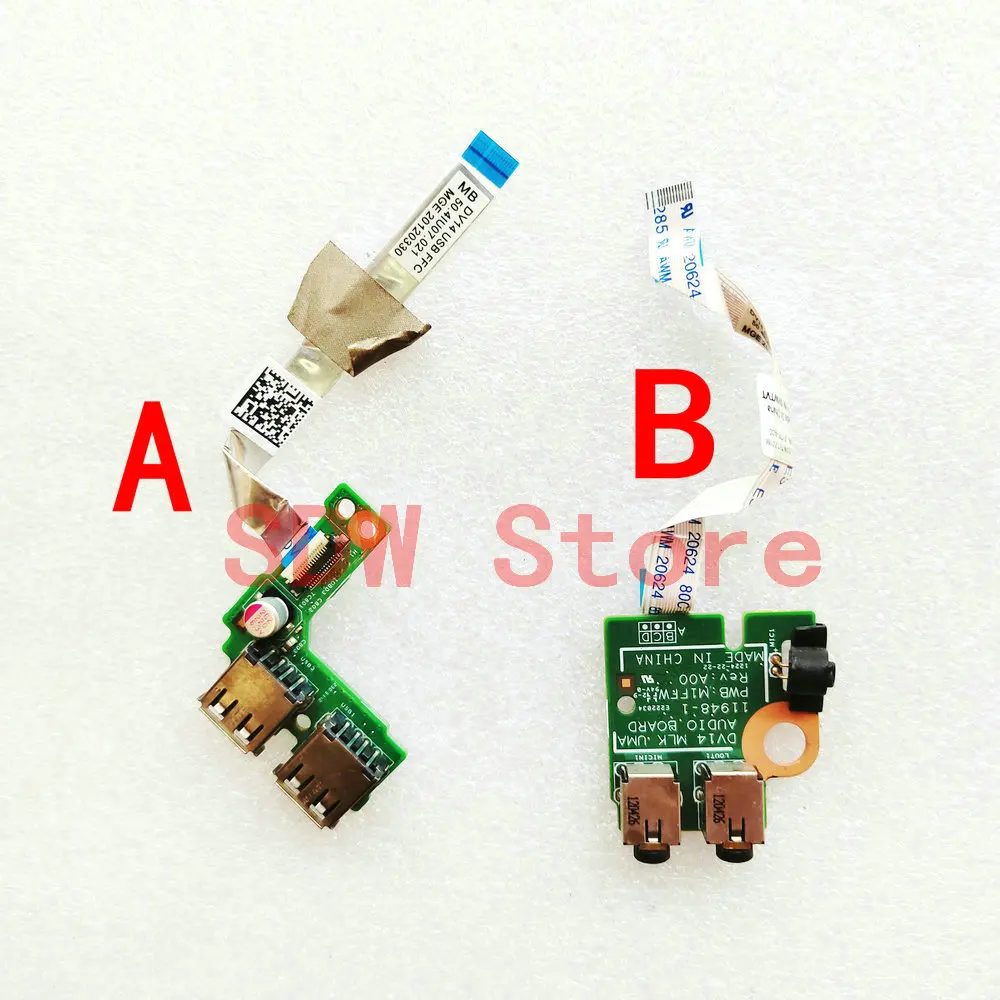 PARA DELL Inspiron Vostro 2420 3420 1440 DV14 N4050 DV14 Placa USB 10960-3 G98CH 50.4IU07.021 11948-1 50.4IU06.021